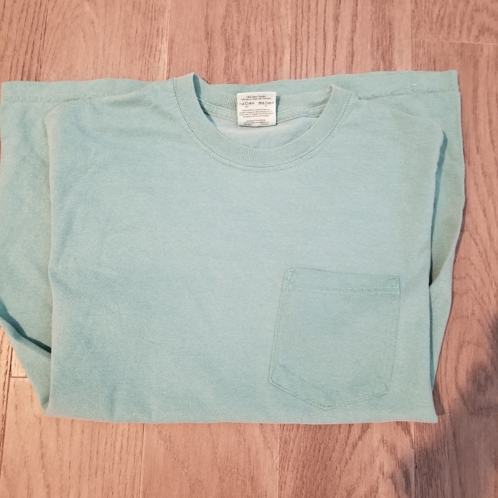 Comfort colors green t shirt all sizes